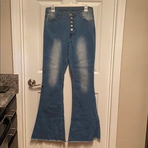 Bell bottom jeans